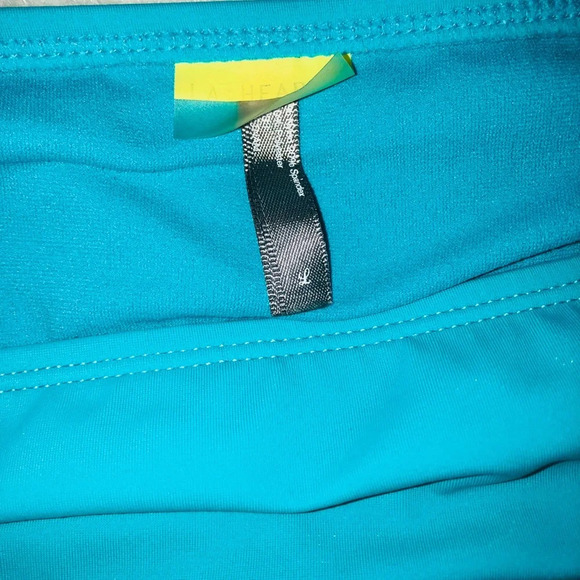 LA Hearts Large turquoise tassel bikini bottoms - Picture 4 of 4